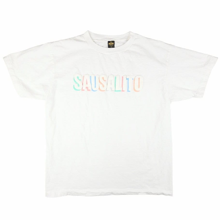 Vintage Sausalito T Shirt Mens Size Large 80s Travel Destination Made In USA
