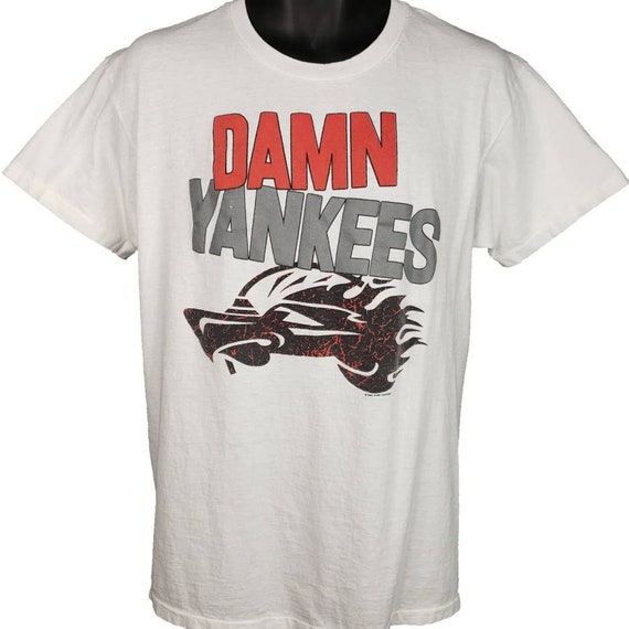 Damn Yankees T Shirt Vintage 90s 1990 Yank This T… - image 1