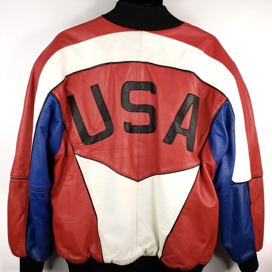 American leather deals bomber jackets