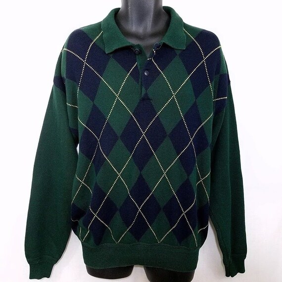 Nautica col pull Vintage des années 90 Polo col Nautica losanges bleu vert jaune pour homme taille l 8278e7 Nautica col pull Vintage des années 90 Polo col Nautica losanges bleu vert jaune pour homme taille l 8278e7