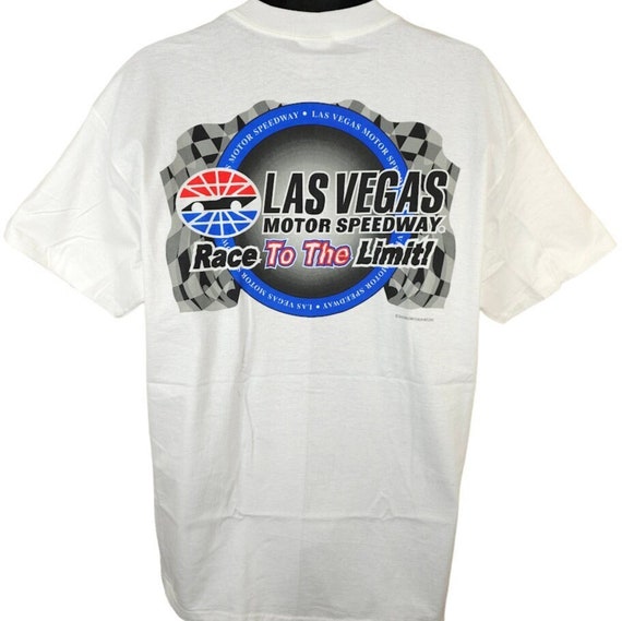Las Vegas Motor Speedway T Shirt Mens Size Large Vintage Y2K Las Vegas Motor Speedway T Shirt Mens Size Large Vintage Y2K
