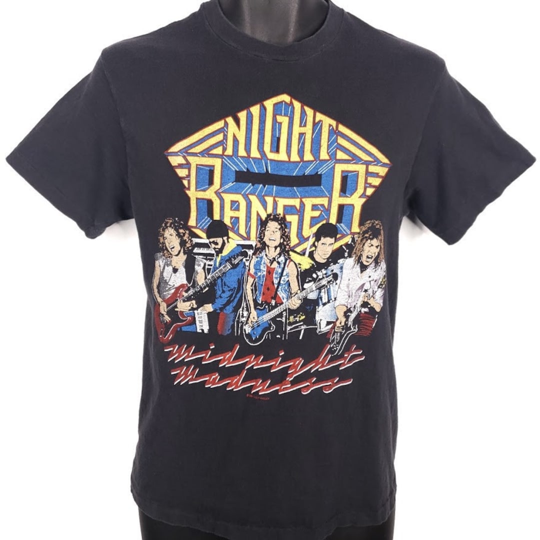 Night Ranger T Shirt Vintage 80s 1983 1984 Midnight Madness - Etsy