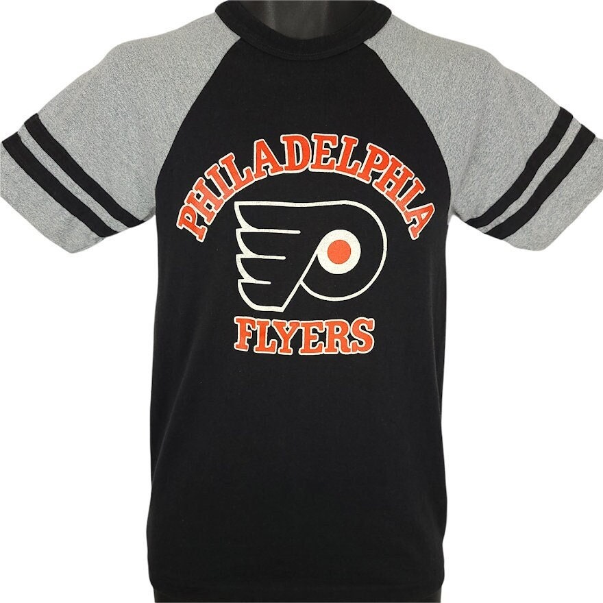 Philadelphia Flyers T Shirt Vintage 80s Jersey NHL Hockey 
