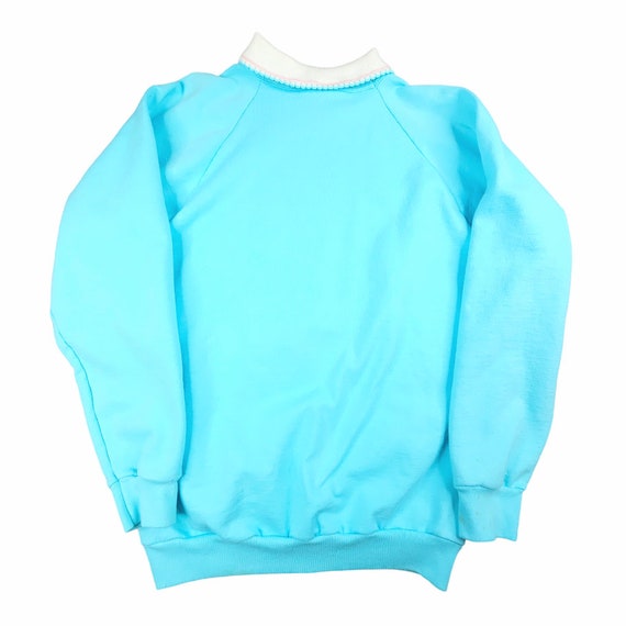 Vintage Alaska Sweatshirt Mens Size Medium Blue 8… - image 3