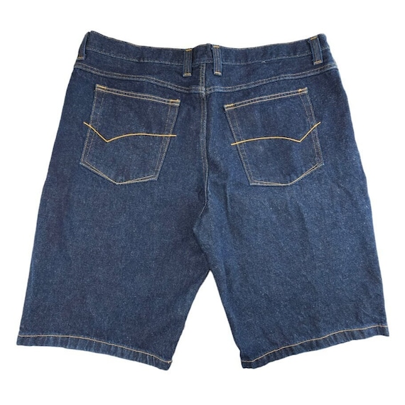 Baggy jean shorts mens best sale