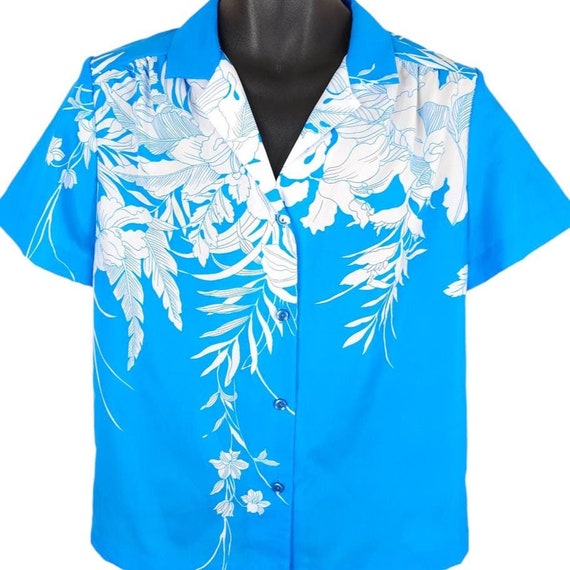 Chemise Hawaiienne Vintage Made In Hawaii - Taille M Homme - Occasion Très Bon État