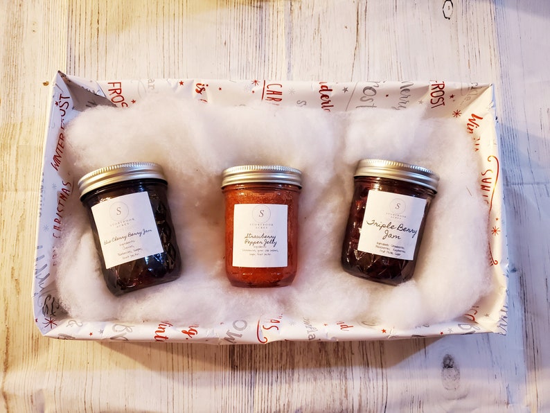 Gourmet Jams Gift Boxes Homemade Jams and Jellies Holiday | Etsy
