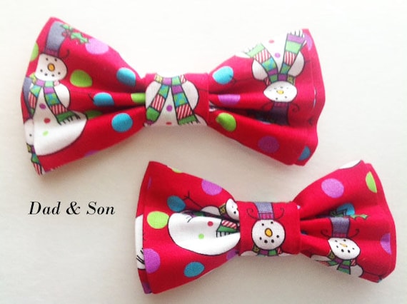 dad and son bow ties