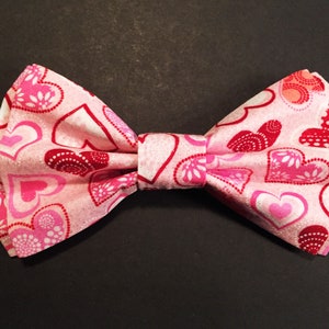Bow Tie, Valentine Bow Tie,Mens Bow Tie, Dad Son Bow Ties, Unisex Bow Ties, Groomsmen Bow Tie, Valentines Bow Tie, Boys Bow Tie  DS788
