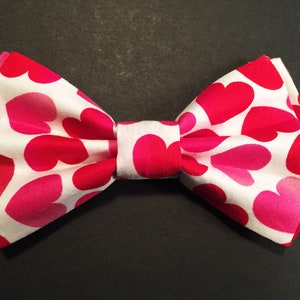Bow Tie, Valentine Bow Tie,Mens Bow Tie, Dad Son Bow Ties, Unisex Bow Ties, Groomsmen Bow Tie, Valentines Bow Tie, Boys Bow Tie  DS793