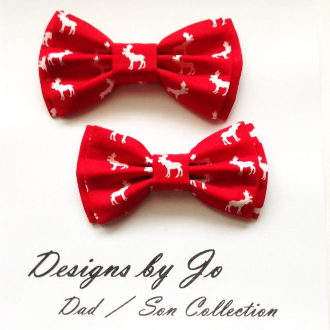 dad and son bow ties