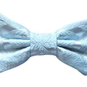 Mens Bow Tie, Formal Bow Tie, Suit Bowtie, Seafoam Blue Bow Tie, Brocade Bow Tie, Wedding Bow Tie,Mens Fashion Accessories, Mens Bowtie M696