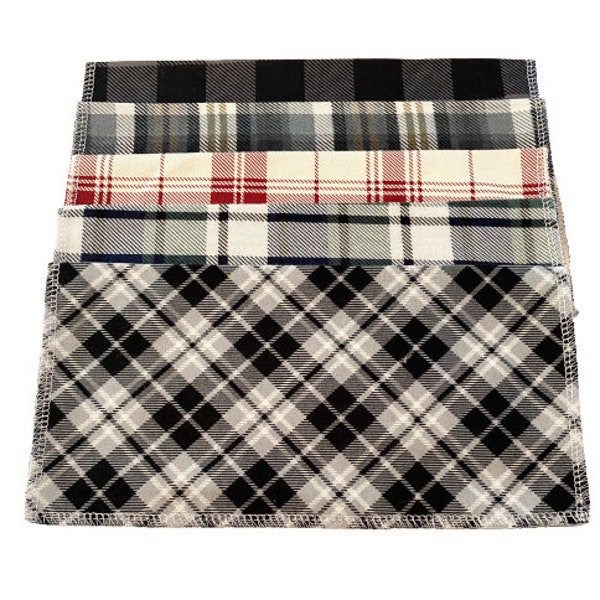 Handkerchief Mens, Cloth Handkerchiefs, Unisex Handkerchiefs, Flannel Handkerchiefs, Reusable Tissues, Paperless Hankies, edchank MH62