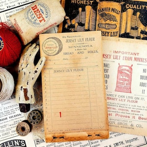 Receitas de farinha de lírio Jersey dos anos 1900