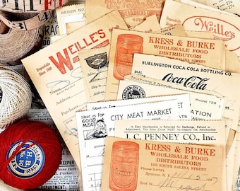 Vintage Receipts Assortment - New Finds