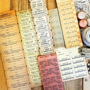 15pc Neutral Tickets
