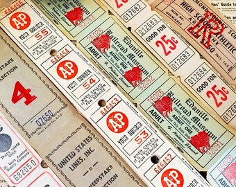 Vintage Ticket Raritäten