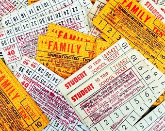 Lehigh Valley Transit Co. Ride Tickets