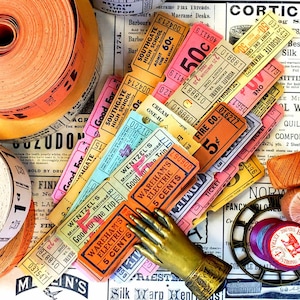 Vintage Ticket Assortment