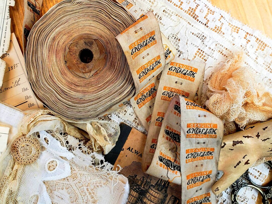 Vintage English Broadcloth Labels - Etsy