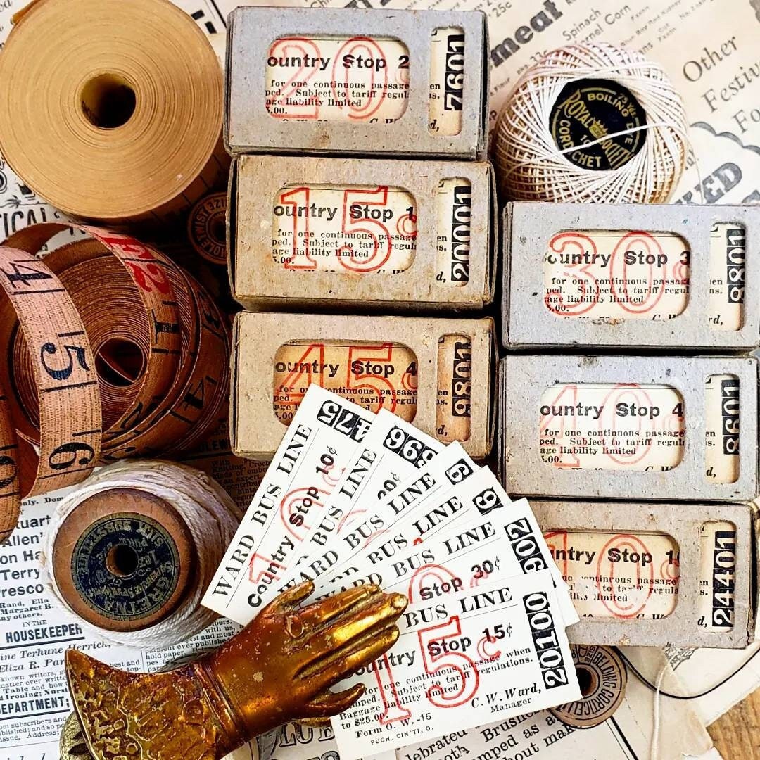 Vintage Price Tickets 1940s - Etsy UK