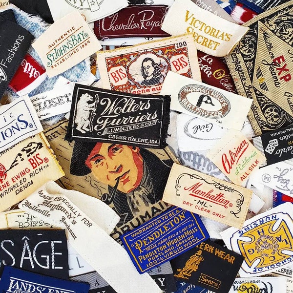 Vintage Clothing Labels