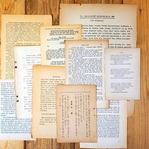 10 Different Languages Book Pages