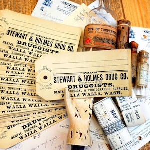 DRUGGIST SHIPPING TAG