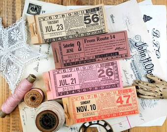 Vintage Philadelphia Ticket Set