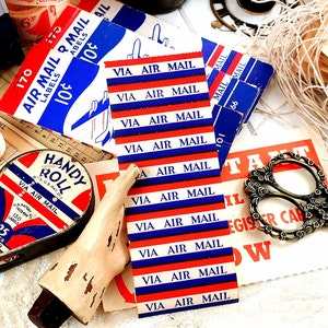 10 PC Airmail Label Sheets