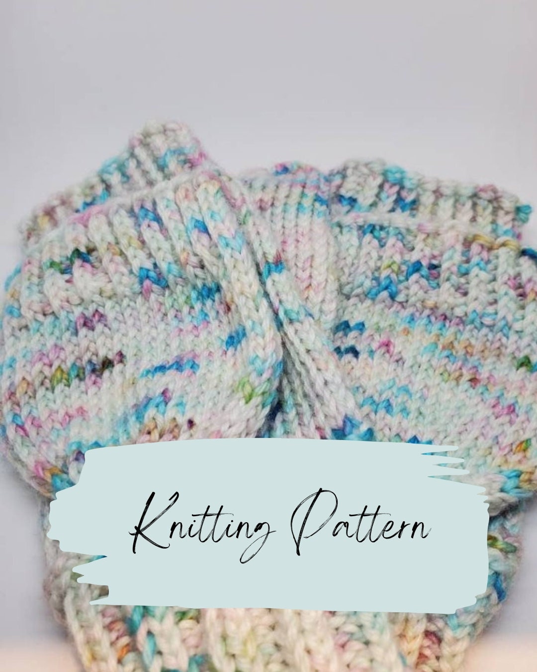 Mitten Knitting Pattern, Mitten Pattern, Convertible Mitten Pattern