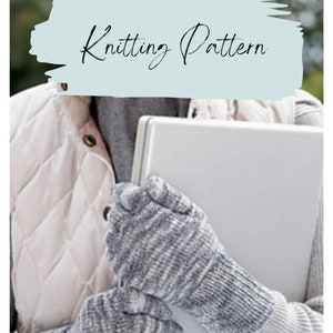 Basic Fingering Weight Gloves Knitting Pattern, Knitting Pattern, Digital Download, PDF Knitting Pattern, Handknit Glove Knitting Pattern