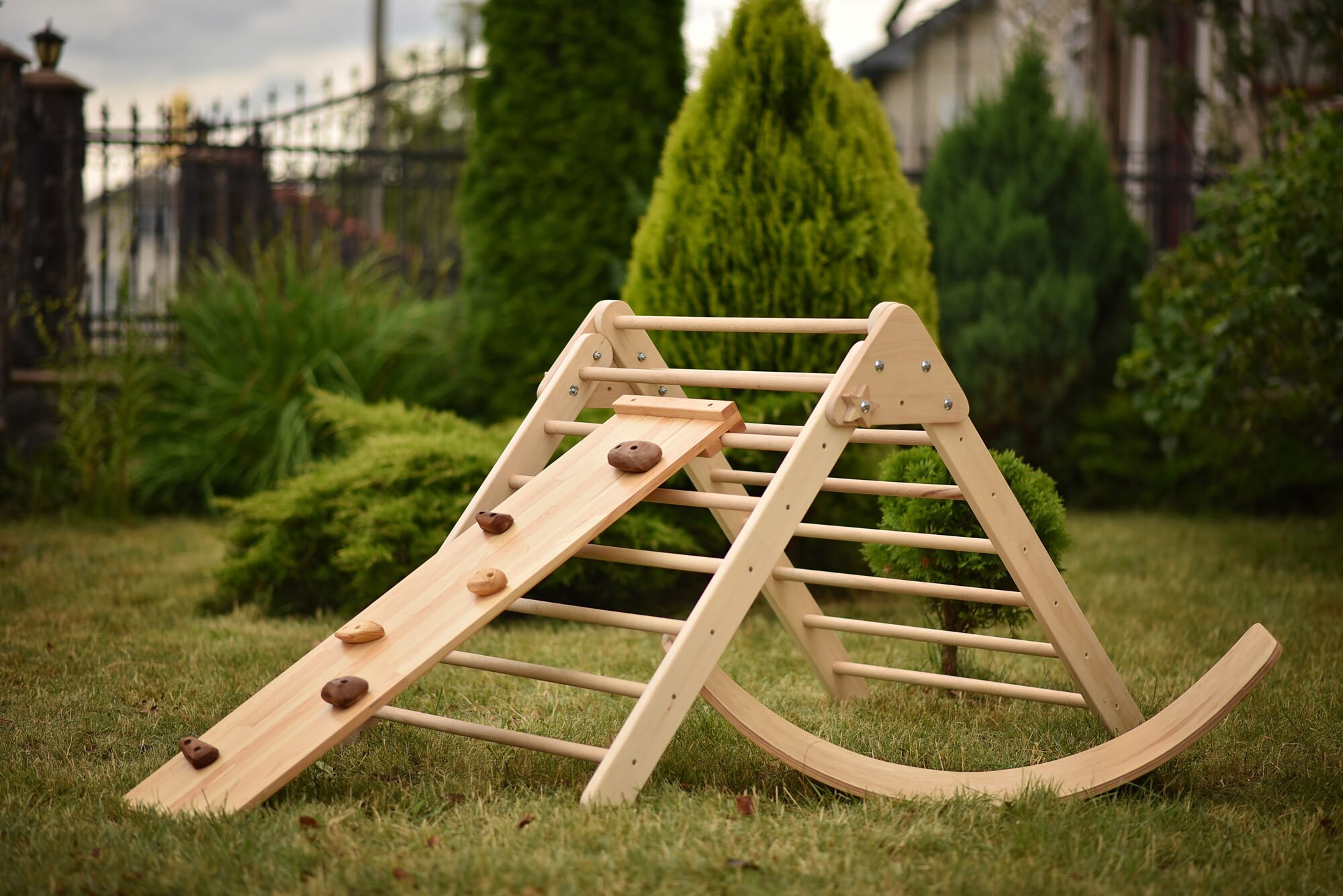 Large climbing triangle set of 3 products Double sided ramp Etsy