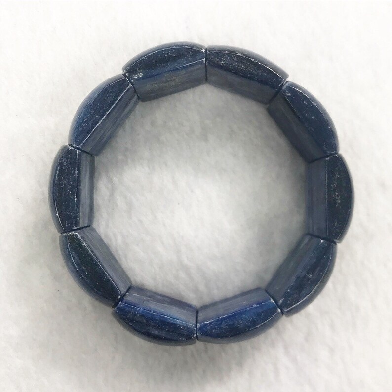 Kyanite Root Chakra Bracelet Grounding Protection Meditation Bracelet Yoga Jewelry