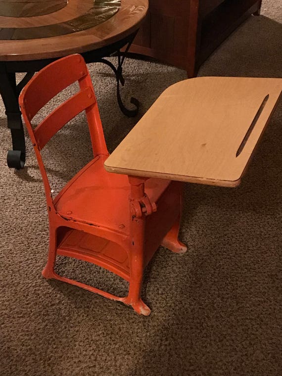 1950 S Childrens School Desk Etsy