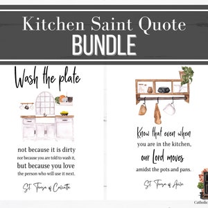 Kitchen Saint Quote Bundle