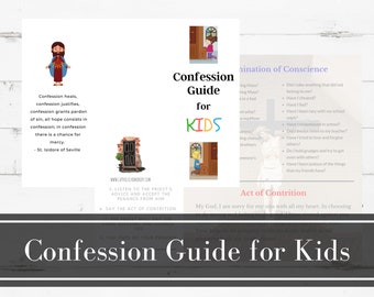 Confession Guide for Kids