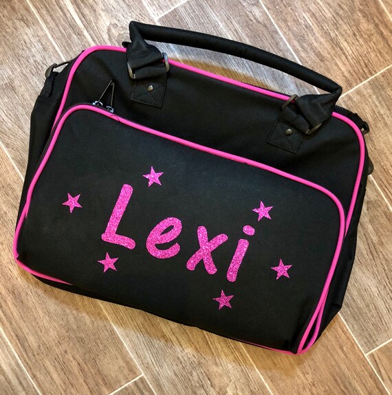black ballet bag