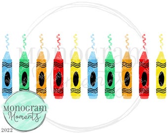 Boys preschool design- boys school days design, coloring crayons png, crayons sublimation png