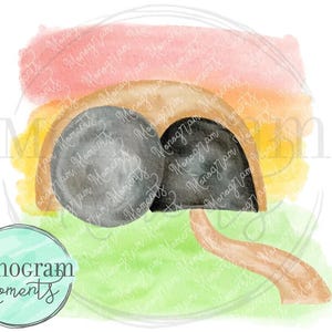 Aquarel Pasen PNG - Pasen leeg graf clipart voor digitale download, sublimatie en printables
