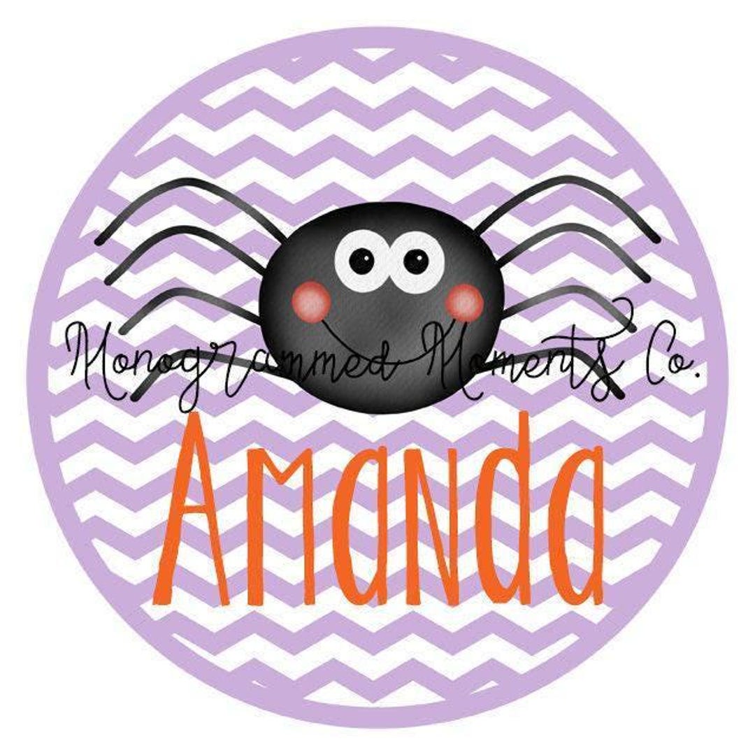 Watercolor Halloween PNG Spider Purple Background and Web Digital ...