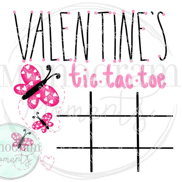 Tic Tac Toe Clipart - Etsy