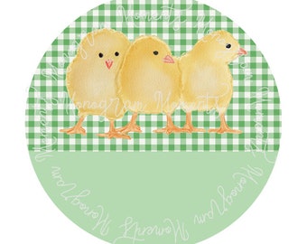 Watercolor Easter PNG -  Watercolor Chicks Clipart for Digital Download, Sublimation, and Printables