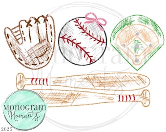 Design PNG de Irmã Jogadora de Beisebol - sublimação de beisebol para meninas, PNG de beisebol para meninas, design DTF de laço de beisebol para meninas