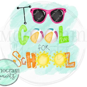 Aquarell Sommer PNG - Aquarell Sommer Pause Clipart für digitalen Download, Sublimation und Drucksachen
