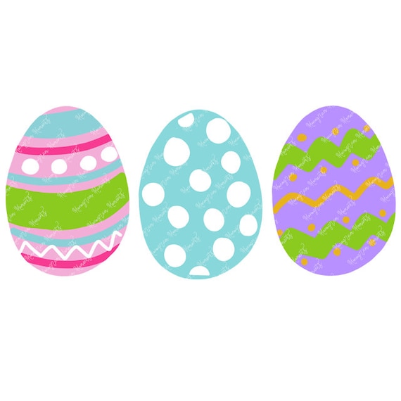 Easter Eggs Watercolor PNG File Easter Eggs Design (Download Now) 