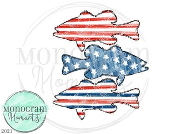 USA Bass-ontwerp: jongens 4 juli ontwerp, jongens patriottisch png, jongens vissen sublimatie png