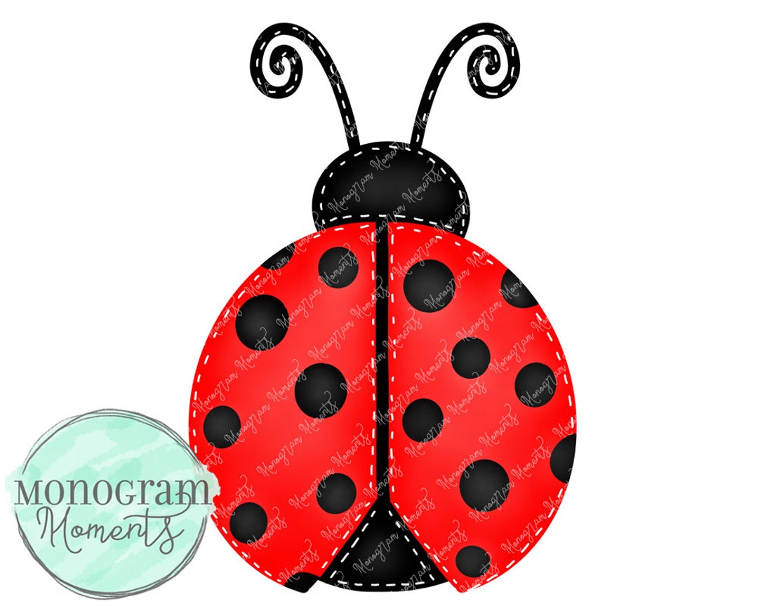 Ladybug Clipart, Lady Bug, Insect PNG, Sublimation Designs
