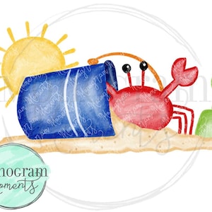 Conception de crabe - conception de crabe de plage pour garçons, jouets de plage de crabe pour garçons sublimation de crabe pour garçons png thumbnail