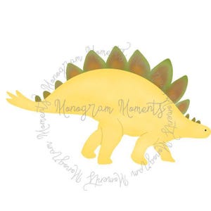 Watercolor Dinosaur PNG -  Watercolor Dinosaur Clipart for Digital Download, Sublimation, and Printables